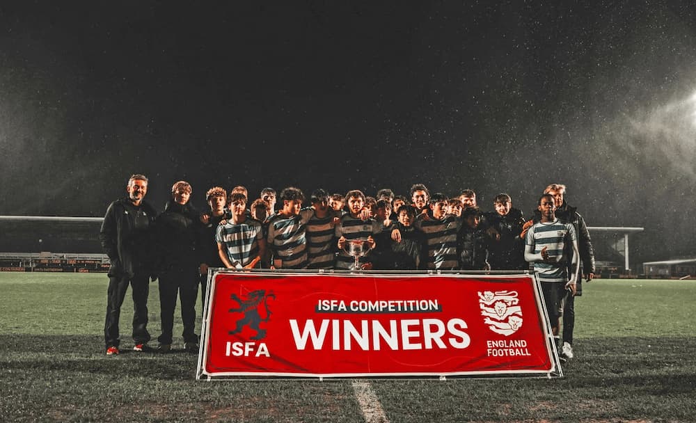 Bede's U15 Boys' Football Team Achieve Double League Victories